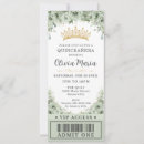 Search for green ticket invitations For kids