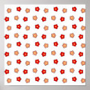 Search for red floral pattern posters Cute