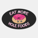 Search for food lovers stickers Doughnut