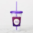 Search for pink glitter tumblers Purple