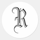 Search for initial letter r stickers Monograms