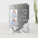 Search for silver wedding anniversary cards Floral