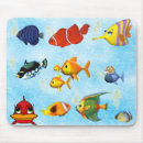 Search for fun fish mouse mats Kids