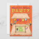 Search for beach hut invitations Retro