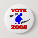 Search for 2008 campaign round badges Republican