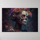 Search for day of the dead woman art Skeleton