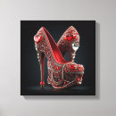 Search for red high heel art Stilettos