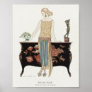 Search for art deco fashion illustrations posters Vintage