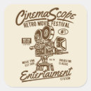 Search for classic cinema stickers Camera