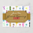 Search for hair salon opening invitations Hairdresser