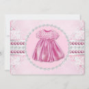 Search for diamonds and pearls invitations Girly