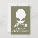 Search for alien thank you cards Space