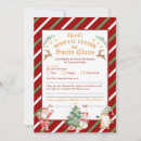 Search for north pole invitations Claus