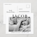 Search for baby announcement postcards Elegant