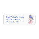 Search for eastern bluebird return address labels Nature