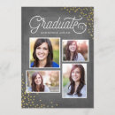 Search for grad graduation invitations Chalkboard