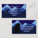 Search for mountain logo business cards Blue