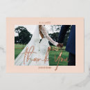 Search for real foil wedding thank you cards Minimalist