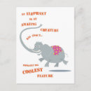 Search for elephant kid postcards Funny