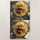 Search for bee beach towels Insect