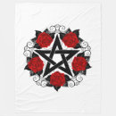 Search for wicca blankets Pentacle