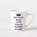 Search for black crown mugs Modern