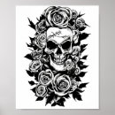 Search for human skull posters Roses