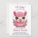 Search for lama invitations Pink