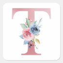 Search for monogram letter t stickers Elegant