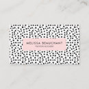 Search for artisan business cards Makeup artist