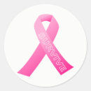 Search for survived breast cancer stickers Pink