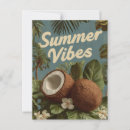 Search for coconut postcards Retro