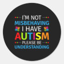Search for misbehaving stickers Autism spectrum disorder