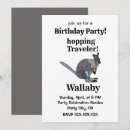 Search for kangaroo invitations Wallaby