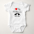 Search for pitbull baby bodysuits For kids