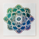 Search for mandala puzzles Blue