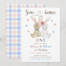 Search for boy and girl twins birthday invitations Watercolor