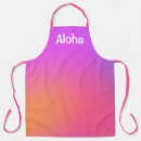 Search for aloha print aprons Luau