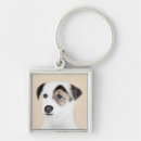 Search for jack russell key rings Parson russell terrier