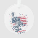 Search for 1776 christmas tree decorations July 4th