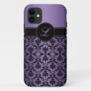 Search for purple damask monogram iphone cases Girly