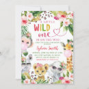 Search for baby safari invitations A little wild one