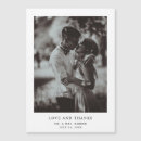 Search for magnet wedding thank you cards Black and white