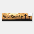 Search for jesus risen bumper stickers He is risen
