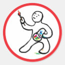 Search for paint palette stickers Drawing