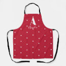 Search for red polka dot aprons Modern