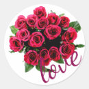 Search for red rose love stickers Thank you