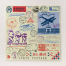 Search for stamps puzzles Background