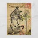 Search for cat fiddle postcards French