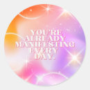 Search for law of attraction stickers Manifestation